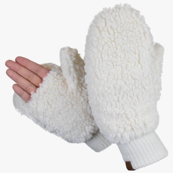 CC Gloves Accessories - NWT!!! CONVERTIBLE MITTEN GLOVES